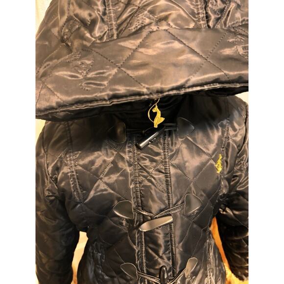 Baby Phat Womens XL Winter Long Puffer Coat Vintage Y2K Street Wear Designer - Picture 7 of 15